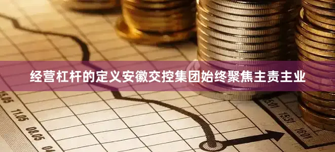 经营杠杆的定义安徽交控集团始终聚焦主责主业